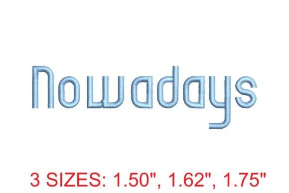 Download Nowadays Font - Nowadays font Collection