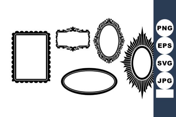 Download Vintage Decorative Frames Collection - Collection Collection